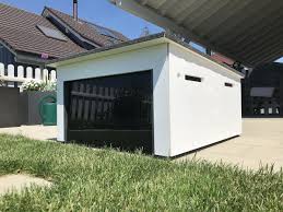 Mahroboter Garage Mit Flachdach Fur Automover 310 Die Coolste Mahroboter Garage Der Schweiz Die Einzige Garage Mit Tor Und Solar Led Ab Solar Garage Roboter