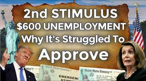 Second Stimulus Check Update 600 Unemployment Benefits Extension Lwa Pua Ssi Package October 27 Youtube