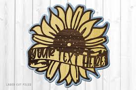 Wall Sign Laser Cut Files Glowforge Files Rustic Farmhouse Home Decor Dxf Eps Pdf Svg Monogram Welcome Sunflower Sign Svg Bundle Art Collectibles Drawing Illustration Sdstyle Ir