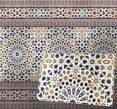 Suchen sie in stockfotos und lizenzfreien bildern zum thema spanische fliesen von istock. Maurische Spanische Fliesen Wandfliese Bunt Magribia Orientalisch