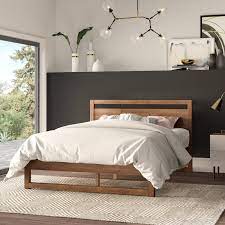 The shape is super modern and easy to move if. Mercury Row Teen Mid Century Modern Low Profile Standard Bed Reviews Wayfair