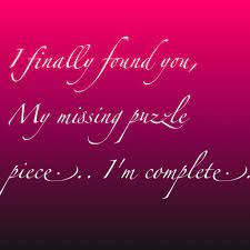 I like to think of my son as having an extra puzzle piece rather than missing one. Quotes About Missing Puzzle Pieces Quotesgram Missing Quotes Puzzle Quotes Quotes