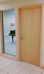 What can i do to keep sound from going out under the fairly big space under the door and around the edges? Soundproof Doors Soundproof Interior Doors For Recording Studios