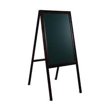 Wooden Frame Menu Board Miri Furniture