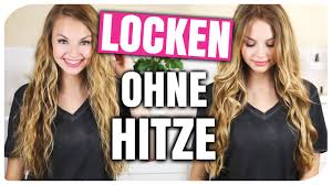 Haben sie sich für locken ohne lockenstab und mit zöpfen. Locken Ohne Hitze 3 Varianten Xlaeta Youtube
