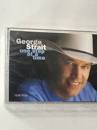 George Straight One Step At A Time (Cassette,1998) Sealed