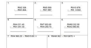 1 ketua pasukan rumah merah ____ piala yang dimenangi pada hari sukan. Soalan Bahagi Wang Tahun 3 Kecemasan B