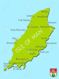Isle of man is a small island and a self governing british dependency, located between the uk and ireland. Map Of Isle Of Man Royalty Free Cliparts Vectors And Stock Illustration Image 52119119