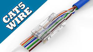 There are four pairs of copper wires, but only two pairs are used for transmit and receive. How To Make Cat 5 Cable Network Wire Tutorial Guide Youtube