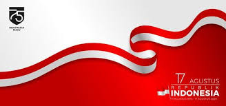 Ribbon Background Red Color Kemerdekaan Indonesia 75 Tahun In 2021 Patriotic Posters Red Colour Images Independence Day Greeting Cards