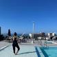 Stretch, Sip & Dip; rooftop yoga at Cambria hotel event image
