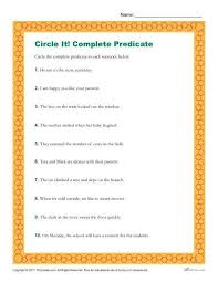 What Is The Complete Predicate Of The Sentence Below Complete Predicate Predicates Grammar Worksheets