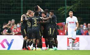 Der erste test des 1. Testspiel 1 Fc Koln Fc Bayern Munchen