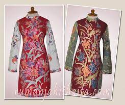 Jun 07, 2021 · atasan yang menggunakan pakaian bermotif batik lengkap dengan penutup kepala membuat wanita ini dianggap cukup keren oleh netizen. Blouse Batik Dan Gamis Batik Ibu Listya Rumah Jahit Haifa