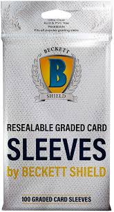 To get a bgs 9 or better, centering must be 51/49 or better! Beckett Shield Resealable Graded Cards Sleeves Pack Of 100 Accessories Card And Picture Protectors