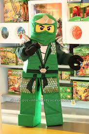Lego Ninjago Homemade Costume Or Pinata For A Kid S Birthday Lego Costume Homemade Halloween Costumes Lego Ninjago Party