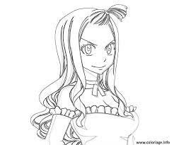 coloriage fairy tail mirajane dessin a imprimer fruits abricot