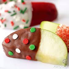 Dip Drizzle Christmas Treats Ideas Party City Healthy Christmas Snacks Healthy Christmas Treats Christmas Snacks