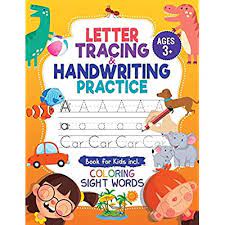 I've started out using handwriting without tears style worksheets with. Buy Letter Tracing Handwriting Practice Book For Kids Trace Letters And Numbers Workbook Of The Alphabet And Sight Words Preschool Pre K Kids Ages 3 5 5 6 Children Handwriting Without Tears