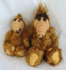 Coleco Alien Productions Lot Of 2 Alf Plush Stuffed 18 12 Alien Life Form Tv Coleco Collectable Plush Plush Stuffed Animals Plush Animals