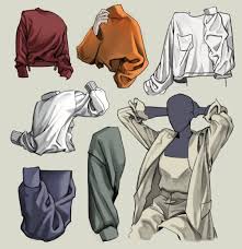 Clothes Clothing Folds Drawings Sketches Art Sketches
