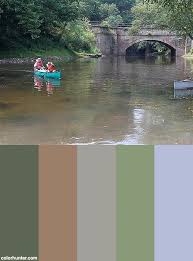 3403 C O Canal Aquaduct Over Fifteen Mile Creek Color Scheme From Colorhunter Com Soothing Paint Colors Color Palette Color