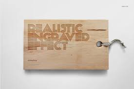 Engraved Wooden Board 5 Mockup Wooden Board Wooden Interior Design Resources