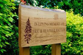 Our burial memorial plaques are larger, at 30 x 20cm, and thicker than the tree plaques and are laid flat to the ground at the base of the tree so as not to intrude upon the natural beauty of the landscape. Grave Markers Makemesomethingspecial Com