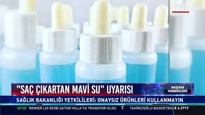 Sac Cikartan Mavi Su Uyarisi