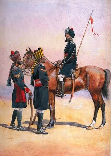 33rd Queen's Own Light Cavalry, 32nd Lancers, 34th Prince Albert Victor's Own Poona Horse, 1910 | Online Collection | National Army Museum, London