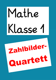Zahlbilder Quartett Zahlen Bis 10 Unterrichtsmaterial Im Fach Mathematik In 2020 Einmaleins Lernen Lernen Mathematik