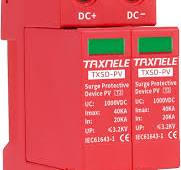 DC SPD 1000V 800V 600V 20KA 40KA House Surge Protector Protective  Low-Voltage Arrester Device Size Dc 600v