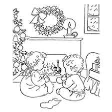 Download and print free kids christmas morning coloring pages. Top 25 Free Printable Christmas Coloring Pages Online