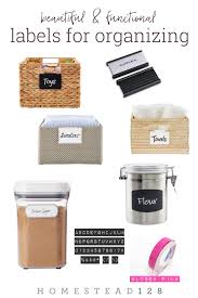 If you're going to do most of your label making from a specific area and prefer a larger keyboard, a desktop version might be the best choice. Best Labels For Organizing The Home Homestead 128 Best Label Maker Organization Basket Labels