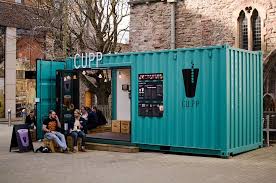 Cupp Tea Bar Broadmead Bristol Container Coffee Shop Container Shop Container Cafe