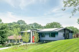 Split level style house plans: Split Level Midcentury Home Gets Updated Into Spectacular Sanctuary