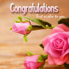 Congratulations on the birth of you new baby boy/girl a star is born. 1