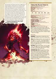 Home dungeons & dragons 5e a collection of d&d class guides. Dnd 5e Homebrew Dragon Age Demons Part 2 By Emmetation Dnd 5e Homebrew Dnd Monsters Dnd