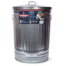 See more ideas about trash cans, waste receptacle, receptacles. Behrens 31 Gallon Steel Garage Garbage Trash Can 31 Gallon Volume Capacity Walmart Com Walmart Com