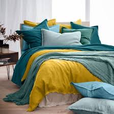 Housse De Couette Unie En Lin Lave Housse De Couette Lit En Palette Housse De Couette Lin
