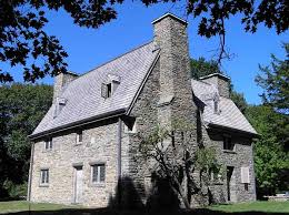Exterior View Of The Whitfield House Old Stone Houses New England Homes Stone Houses