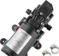 Amazon.com: Doytn 12V Diaphragm Water Pump – 1.2 GPM 80 PSI ...