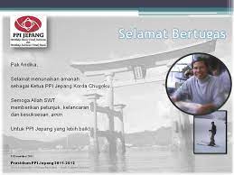 Maybe you would like to learn more about one of these? Ucapan Selamat Menjalankan Tugas Ditempat Baru Seputar Jalan