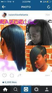Razor Chic Of Atlanta Black Girl Natural Hair Super Short Hair Long Hair Shaved Sides