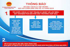 Thứ năm, 25/03/2021 | 14:16 gmt+7. Thong Bao Vá» Viá»‡c Cach Ly Táº­p Trung Ä'á»'i Vá»›i Cong Dan Trá»Ÿ Vá» Tá»« Vung Dá»‹ch Thuathienhue Gov Vn Vi Vn