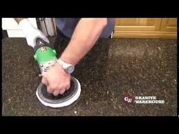 This time i am polishing granite from home. How To Re Polish A Granite Or Engineered Stone Top Mb Stoncare Mb 20 Youtube