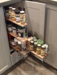 Regain And Access The Full Depth Of Your Lower Cabinets Spice Racks On Drawers Ar Cabinets Organization Interior Design Kitchen Small Organize Kitchen Spices