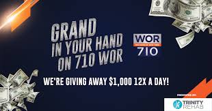 Maybe you would like to learn more about one of these? Wor Newstalk Radio On Twitter Cash In And Win A Grand In Your Hand Listen To 710 Wor On Weekdays For The Keyword Text The Nationwide Keyword You Hear To 200200 For