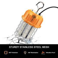 Construction Temp Lighting Led Job Site High Bay 100w 5000k