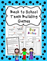 Lots Of Fun Back To School Team Building Activities From Book Buddies Get Your Kids Up And M School Team Building Activities School Team Building Team Building